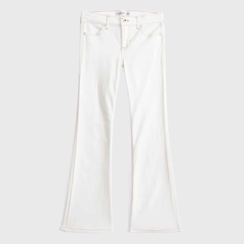 Abercrombie & Fitch Kids White Jeans
